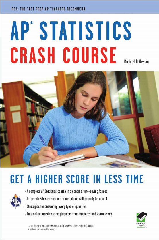 AP统计学教材下载《AP Statistics Crash Course》
