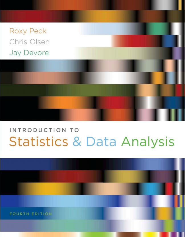 AP统计学教材下载《Introduction to Statistics and Data Analysis Fourth Edition》