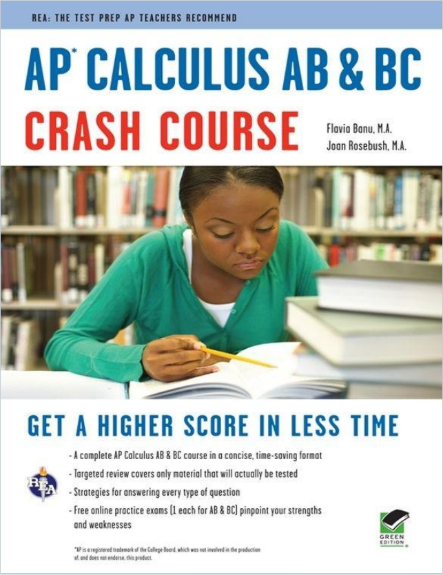 AP微积分教材下载《AP Calculus AB & BC Crash Course》