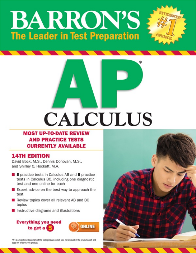 AP微积分教材下载《Barron’s AP Calculus》
