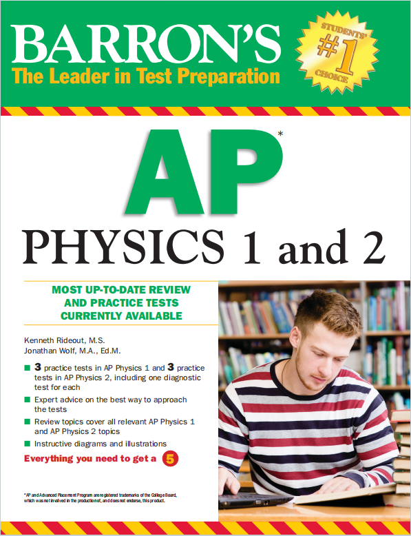 AP物理教材下载《Barron’s AP Physics 1 and 2》