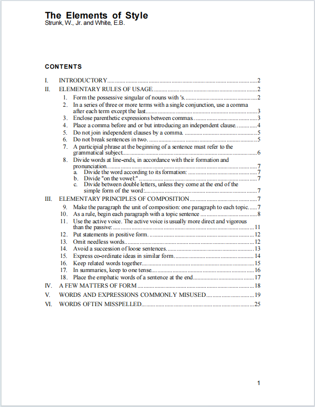 AP写作教材下载《Revising Prose》《The Elements of Style》