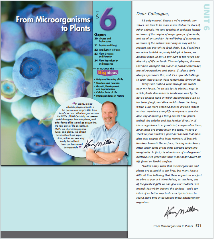 AP生物教材下载《From Microorganisms to Plants》