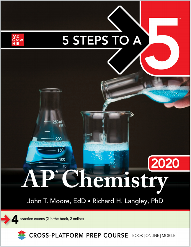 AP化学教材下载《5 Steps to a 5: AP Chemistry 2020 Education》