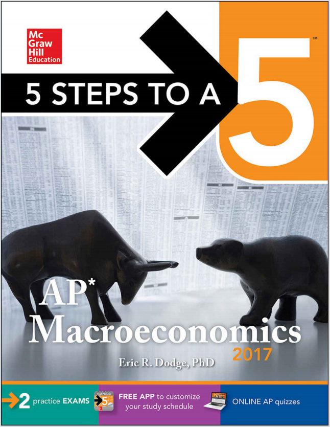AP宏观经济学教材下载《5 Steps to a 5: AP Macroeconomics 2017 Education》