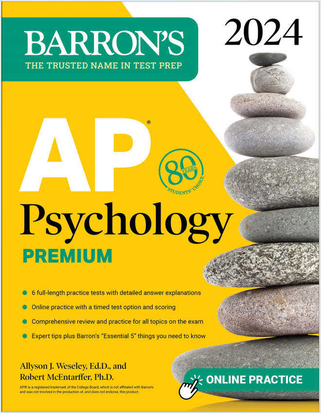 AP心理学教材下载《AP Psychology Premium 2024》