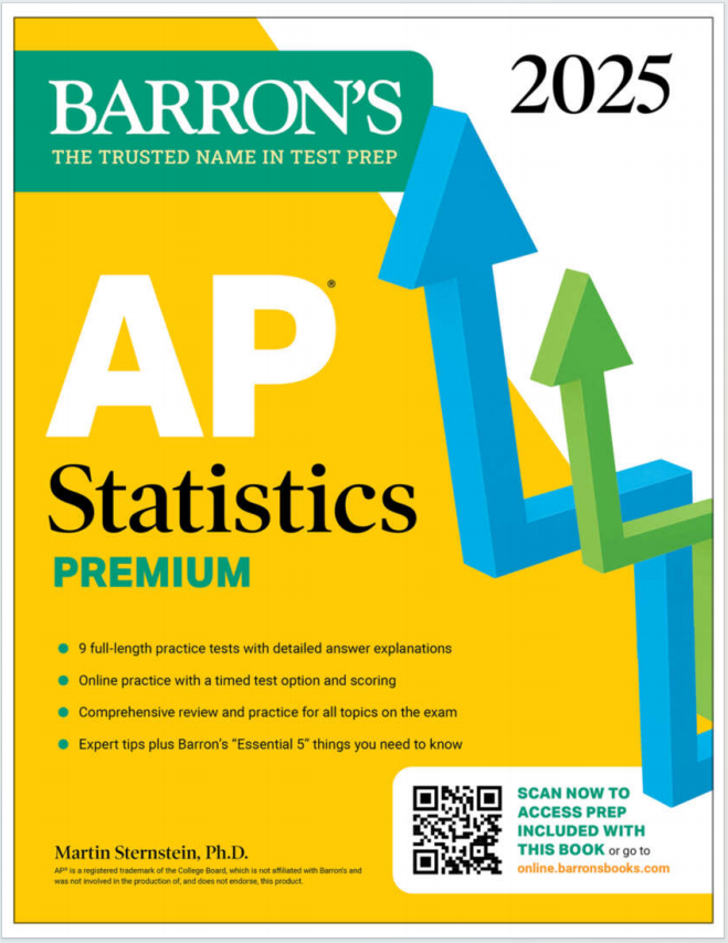 AP统计学教材下载《AP Statistics Premium 2025》
