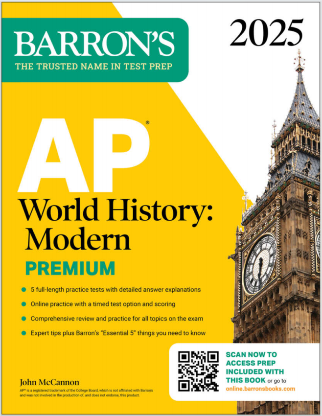AP世界历史现代教材下载《AP World History: Modern Premium 2025》