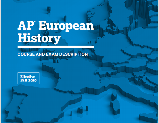 Ap European History Course Guide AP欧洲历史教材下载《AP European History Course and Exam Description Effective ...