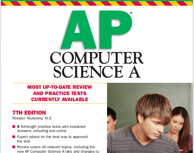 AP计算机科学A教材下载《Barron's AP Computer Science A 7th Edition》