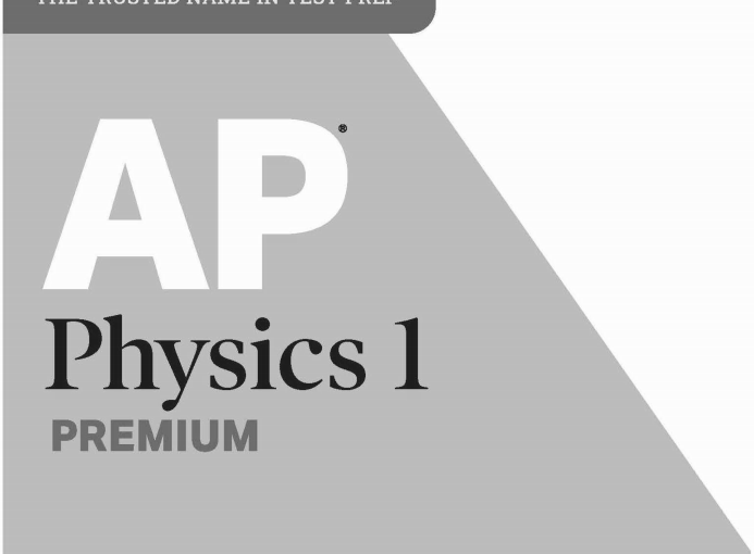 AP物理教材下载《Barrons AP Physics 1 Premium, 2025 (Kenneth Rideout)》